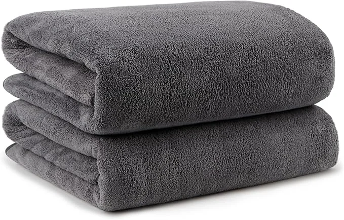 Bath Towels Pack of 2(27” x 54”) – Soft Feel, Highly Absorbent, Quick Drying Microfiber